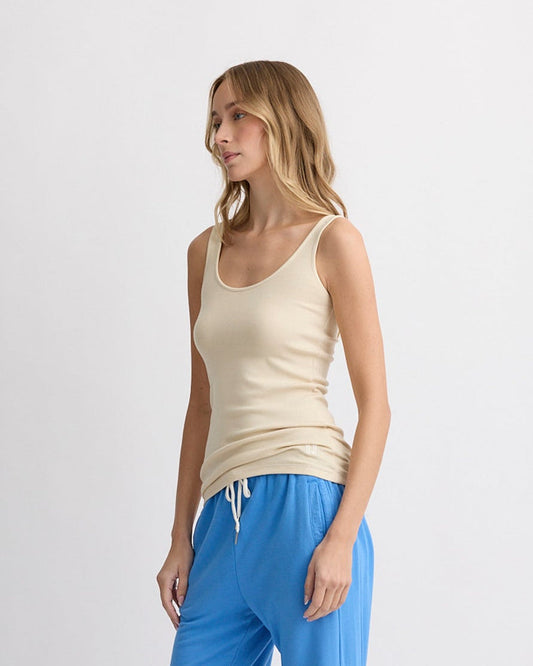 Supimaluxe Rib Scoop Neck Tank