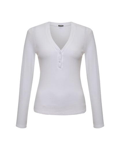 Baby Thermal V Neck Henley